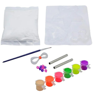 FizBiz Create & Paint Windchime, Create Your own windchimes Art & Craft Kit for Kids 5+ Years