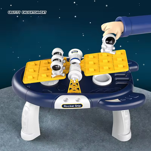 2024 New Kids Gravity Balance Cognitive Space Study Desk Toy Multi Mode Card Turntable Parent Child Interactive Board Game Toys