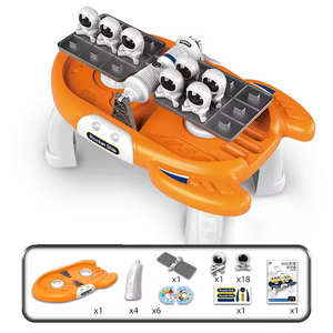 2024 New Kids Gravity Balance Cognitive Space Study Desk Toy Multi Mode Card Turntable Parent Child Interactive Board Game Toys