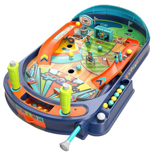 Samtoy Classic Educational Plastic Interactive Mini Shooting Table Game Finger Exercise Space Pinball Machine Game for Kids