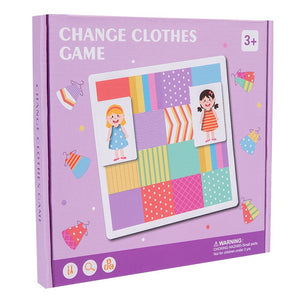 2025 Wholesale Factory Dress up Battle Game Role Play Change Cloth Game Hand Eye Coordination Pretend Play Dress up Toys Kids