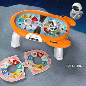 2024 New Kids Gravity Balance Cognitive Space Study Desk Toy Multi Mode Card Turntable Parent Child Interactive Board Game Toys
