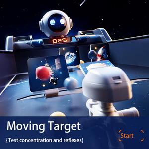 2025 Educational Tabletop Adventure Toy Target Scoring Sound and Light Space Exploration Shooting Platform Pinball Shooting Game