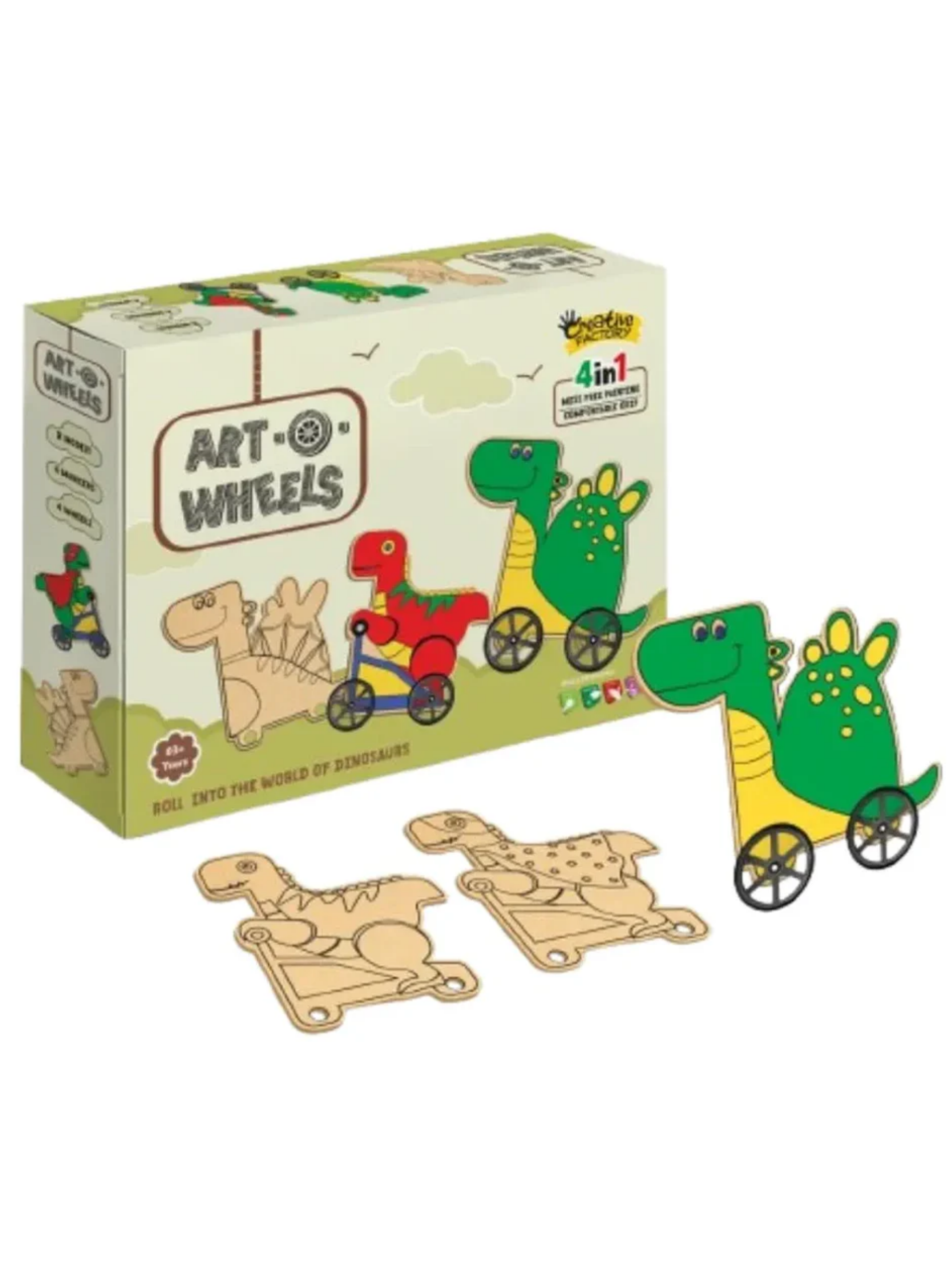 Dino Roll & Color Craft Kit,