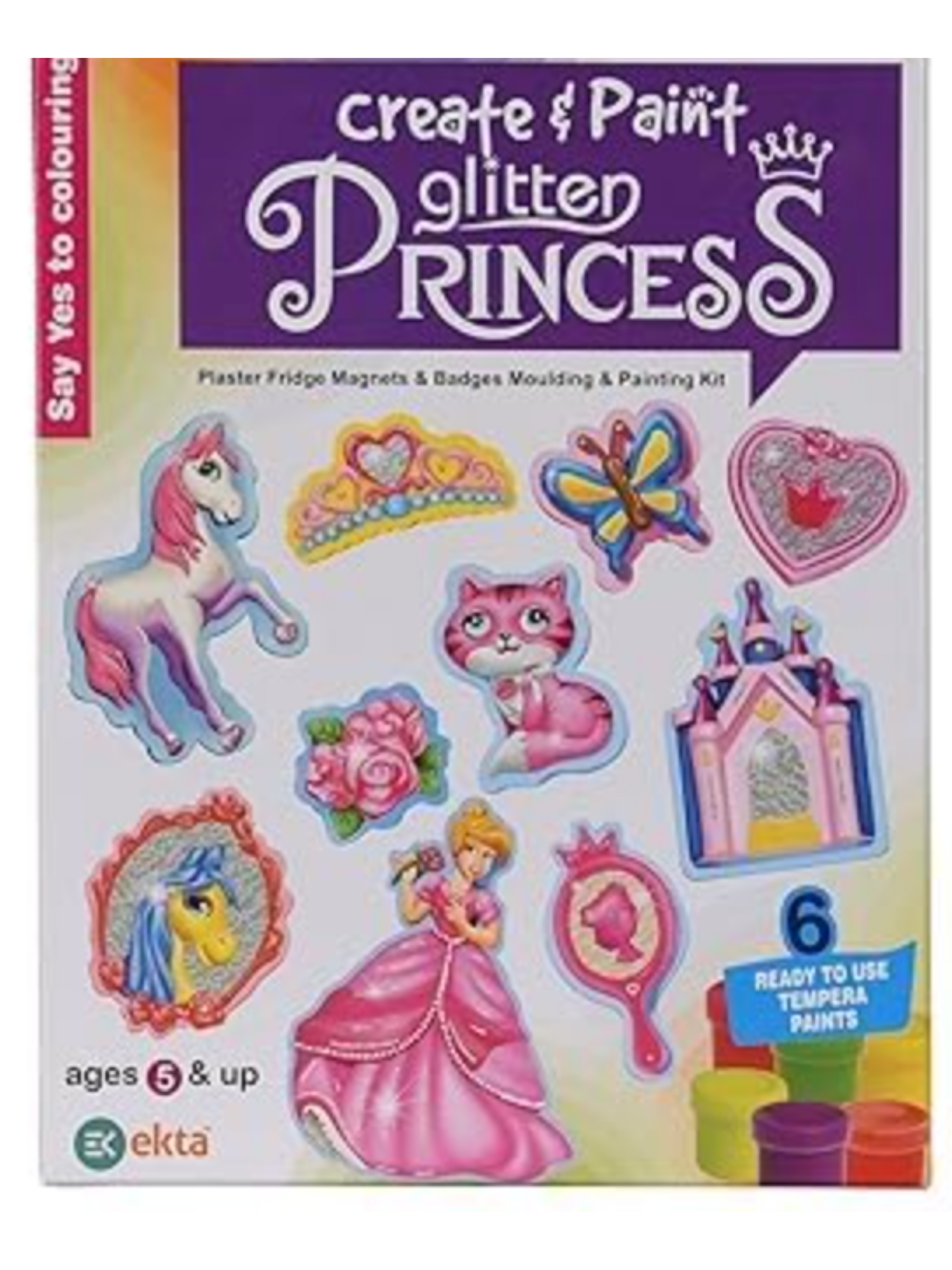 Create & Paint Glitter Princess