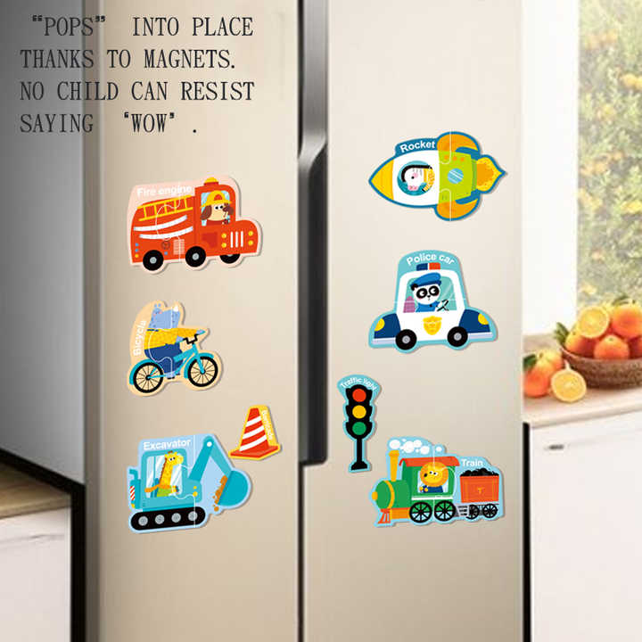 CE CPC EN71 Wholesale Hot Selling Education Magnetic Puzzle Durable Toys for Children's Playing Gifts