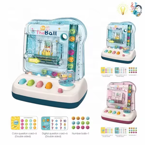 Interactive Automatic Manual Operation Rolling the Ball Machine Montessori Toy Matching Puzzle Board Game Developmental Toys